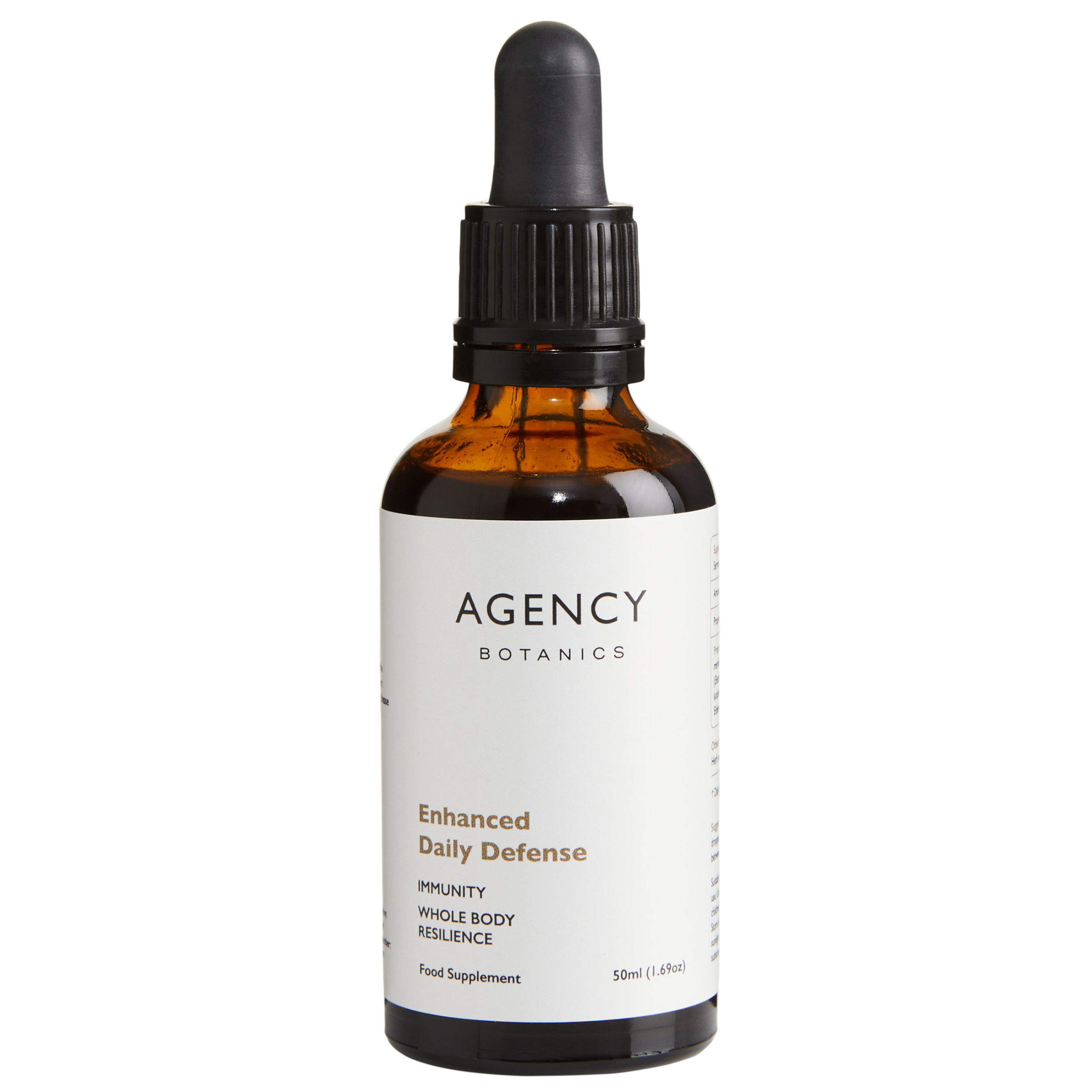 Enhanced Daily Defense organic herbal tincture and supplement to support enhanced immune function and help fight colds and flu.  Made with functional mushrooms such as reishi and cordyceps, astragalus and elderberry.