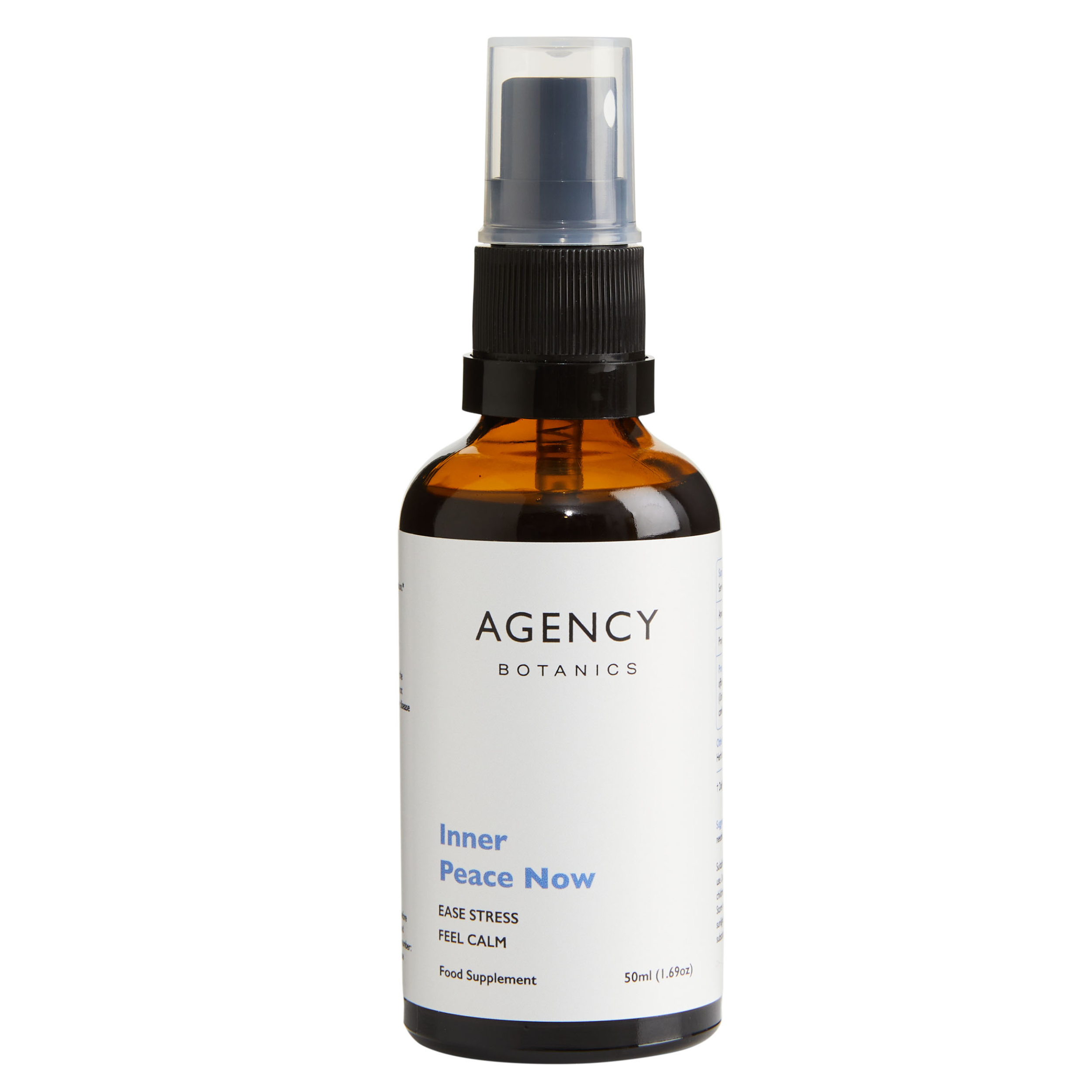 Inner Peace Now organic herbal tincture and supplement to reduce stress and tension and helps to promote calm and tranquility.  Made with relaxing and nootropics herbs such as lemon balm, holy basil, motherwort and skullcap.