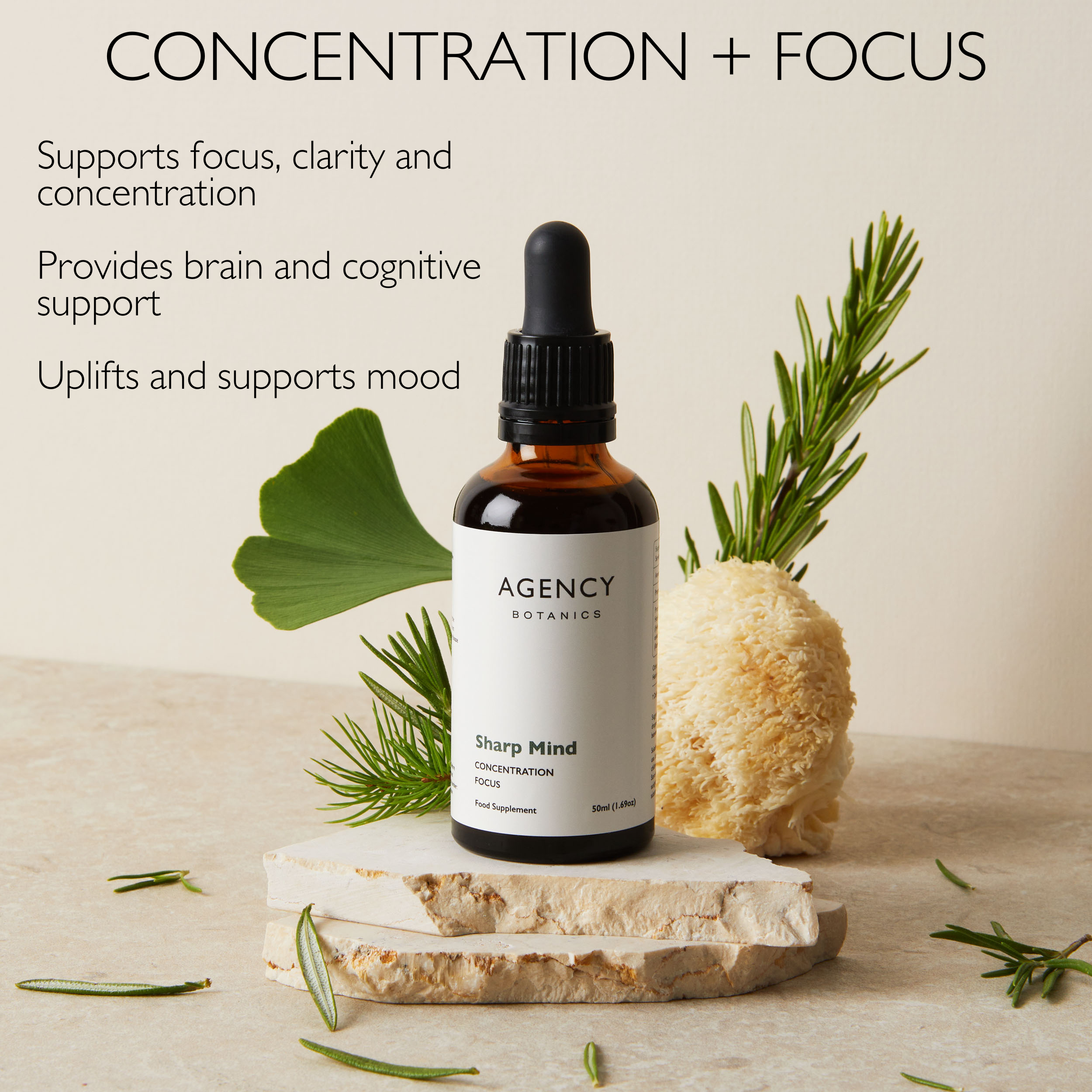 herbal tincture for focus and concentration