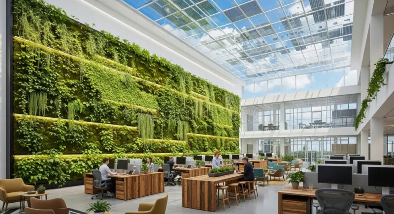 Green Walls and Staying Power: How Botanical Office Design Is Winning the Talent War